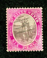 8199 BCXX 1908 St Kitts Scott # 19a Used Cv$27.50 - St.Christopher-Nevis & Anguilla (...-1980)