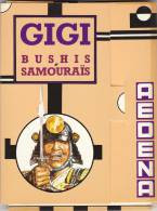 GIGI. BUSHIS SAMOURAÏS. RARE Série De 16 CP Sous Coffret. Fait Partie Des 700 EX Ntés Et Sig. Ed. AEDENA 1986. épuisée - Postcards