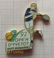 PAT14950 TENNIS OPEN D' YVETOT 92 Dpt 76 SEINE MARITIME En Version EGF - Tennis