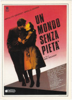 CINEMA - UN MONDO SENZA PIETA' - 1989 - PICCOLA LOCANDINA CM. 14X10 - Cinema Advertisement