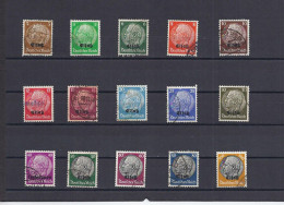 N° 8 à 23 - 1940 - Used Stamps
