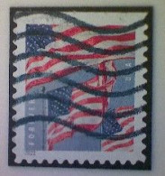 United States, Scott #5659, Used(o) Booklet, 2022, Flag Definitive, (58¢) Forever - Usati