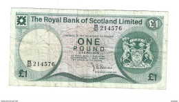 *scotland 1 Pound 1972/81   336 - 1 Pound