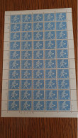 2 Planches De 50 Timbres  "message De Fribourg" Du 5 C Et "convoyeur à Mulet" Du 15 C - Unused Stamps