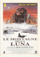 CINEMA - LE MONTAGNE DELLA LUNA - 1990 - PICCOLA LOCANDINA CM. 14X10 - Publicité Cinématographique