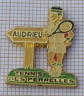 PAT14950 TENNIS DES PERRELLES   AUDRIEU  Dpt 14 CALVADOS - Tennis