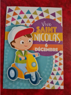 Carte  VIVE SAINT NICOLAS 6 DECEMBRE - Saint-Nicolas