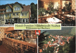 41549442 Wildemann Hotel Pension Hildebrandt Stuben Theke Restaurant Hoehenluftk - Wildemann