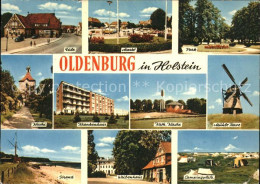 41549398 Oldenburg Holstein Eule Markt Park Windmuehle Katholische Kirche Kranke - Oldenburg (Holstein)