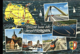 41549393 Fehmarn Burg Burgstaaken Hafen Puttgarden Fehmarn Kai Zug Eisenbahn Feh - Fehmarn