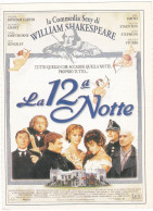 CINEMA - LA 12 NOTTE - 1996 - PICCOLA LOCANDINA CM. 14X10 - Bioscoopreclame