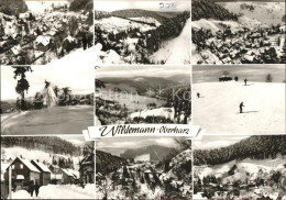 41549323 Wildemann Teilansichten Hoehenluftkurort Im Winter Skifahrer Wildemann - Wildemann