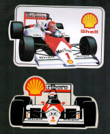 Lot De 2 Autocollants - Stickers - Formule 1 - ( McLaren Et Honda ) - Automobilismo - F1