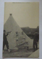 AISNE - REPRODUCTION - CAMP DE SISSONE  - LE REVEIL (COMIQUE TROUPIER) - Umoristiche