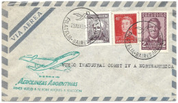 Correspondence - Argentina To USA, New York, 1959, N°222 - Usados