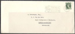 Great Britain - United Kingdom. Stamp Sc. 303 On Letter, Sent From Edinburg To Netherlands - Brieven En Documenten