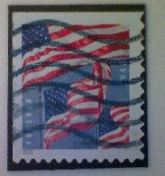 United States, Scott #5659, Used(o) Booklet, 2022, Flag Definitive, (58¢) Forever - Used Stamps