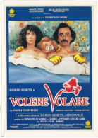 CINEMA - VOLERE VOLARE - 1991 - PICCOLA LOCANDINA CM. 14X10 - Publicité Cinématographique