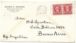 Correspondence - Cuba To Argentina, 1939, N°226 - Luftpost