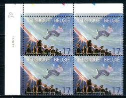 BE   2786  XX   ---  Navigation Psatiale  --  Bloc De 4 Coin De Feuille  --  Parfait état - Dated Corners