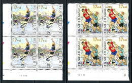 BE   2760 - 2661  XX   ---  Sports  --  Blocs De 4 Coin De Feuille  --  Parfait état - Dated Corners