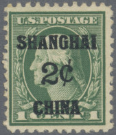 China - Foreign Offices: U.S. Postal Agency: 1919, Shanghai Office, 2c. On 1c. T - Altri