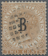 Malayan States - Straits Settlements - Post In Bangkok: 1882 QV 2c. Brown, Wmk C - Straits Settlements