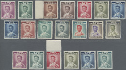 Thailand: 1951 'King Bhumibol Aduljadeh' Definitives Complete Set Of 14, Waterlo - Tailandia