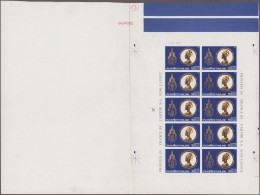 Thailand: 1992 Queen Sirikit's Birthday 100b. IMPERF, Miniature Sheet Of 10 As F - Thailand