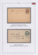 China - Foreign Offices: British India, Military Mail, 1900/1901, Group Of Stamp - Autres