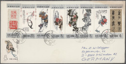 China (PRC): 1975/1995, Collection Of Several Hundreds Of Commercial Covers In T - Otros & Sin Clasificación