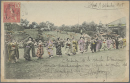 French Indochine: 1904/1913, Attraktive Partie Von 18 Verschiedenen, Hochwertige - Altri & Non Classificati