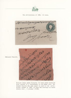 Indore: 1894/1930 (ca.), Collection Of 31 Entires, Arranged On Written Up Album - Otros & Sin Clasificación