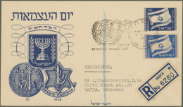 Israel: 1950/2008, STATIONERIES, Holding Of Apprx. 520 Unused And Used Cards/aer - Storia Postale