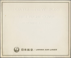 Japan: 1966/1972, JAL-FFC "VIP" Booklets With Embossed Lettering (11), Each Incl - Sonstige & Ohne Zuordnung