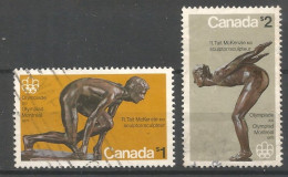 Canada 1975 Ol. Games Montreal '76 Y.T. 559/560 (0) - Usati