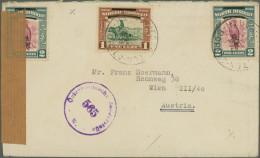 North Borneo: 1947/1961 Three Interesting Covers, With 1947 (1 Sep) FDC For Optd - Borneo Del Nord (...-1963)