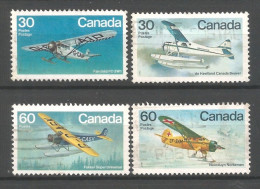 Canada 1982 Aviation Y.T. 814/817 (0) - Used Stamps