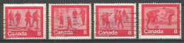 Canada 1974 Ol. Games Montreal Y.T. 544/547 (0) - Usados