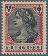 Deutsches Reich - Germania: 1900 Maschinenprobe Mit Kopfbild Der Germania Als Es - Unused Stamps