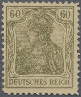 Deutsches Reich - Germania: 1920 "Kölner Postfälschung": 60 Pf. Im Steindruck Au - Ongebruikt