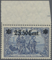 Deutsche Besetzung I. WK: Etappengebiet West: 1916 "2 F 50 C" Auf 2 M. Schwärzli - Ocupación 1914 – 18