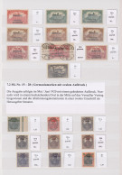 Deutsche Abstimmungsgebiete: Allenstein: 1920 Spezialisierte Sammlung Der German - Altri & Non Classificati