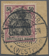 Deutsche Abstimmungsgebiete: Marienwerder: 1920 Germania 50 (Pf) Dunkelgraulila/ - Other & Unclassified