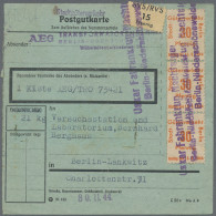 Deutsches Reich - Privatpost (Stadtpost): 1944, BERLIN/Stadt-Güter-Verkehr, 3x 3 - Private & Local Mails