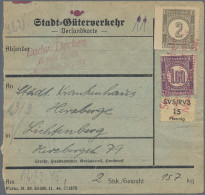 Deutsches Reich - Privatpost (Stadtpost): 1944, BERLIN/Stadt-Güter-Verkehr, 2 RM - Privatpost