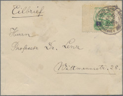 Deutsches Reich - Privatpost (Stadtpost): 1899, DARMSTADT/Privat-Beförderung, Ma - Private & Lokale Post