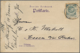 Deutsches Reich - Privatpost (Stadtpost): 1897, ESSEN/Courier, Marken 2 Pf.Krupp - Postes Privées & Locales