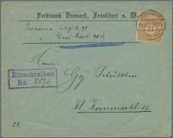 Deutsches Reich - Privatpost (Stadtpost): 1899, FRANKFURT/Privat-Brief-Verkehr, - Correos Privados & Locales