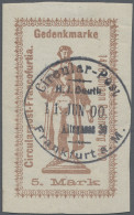 Deutsches Reich - Privatpost (Stadtpost): 1900, FRANKFURT/Drucksachen-& Circular - Correos Privados & Locales